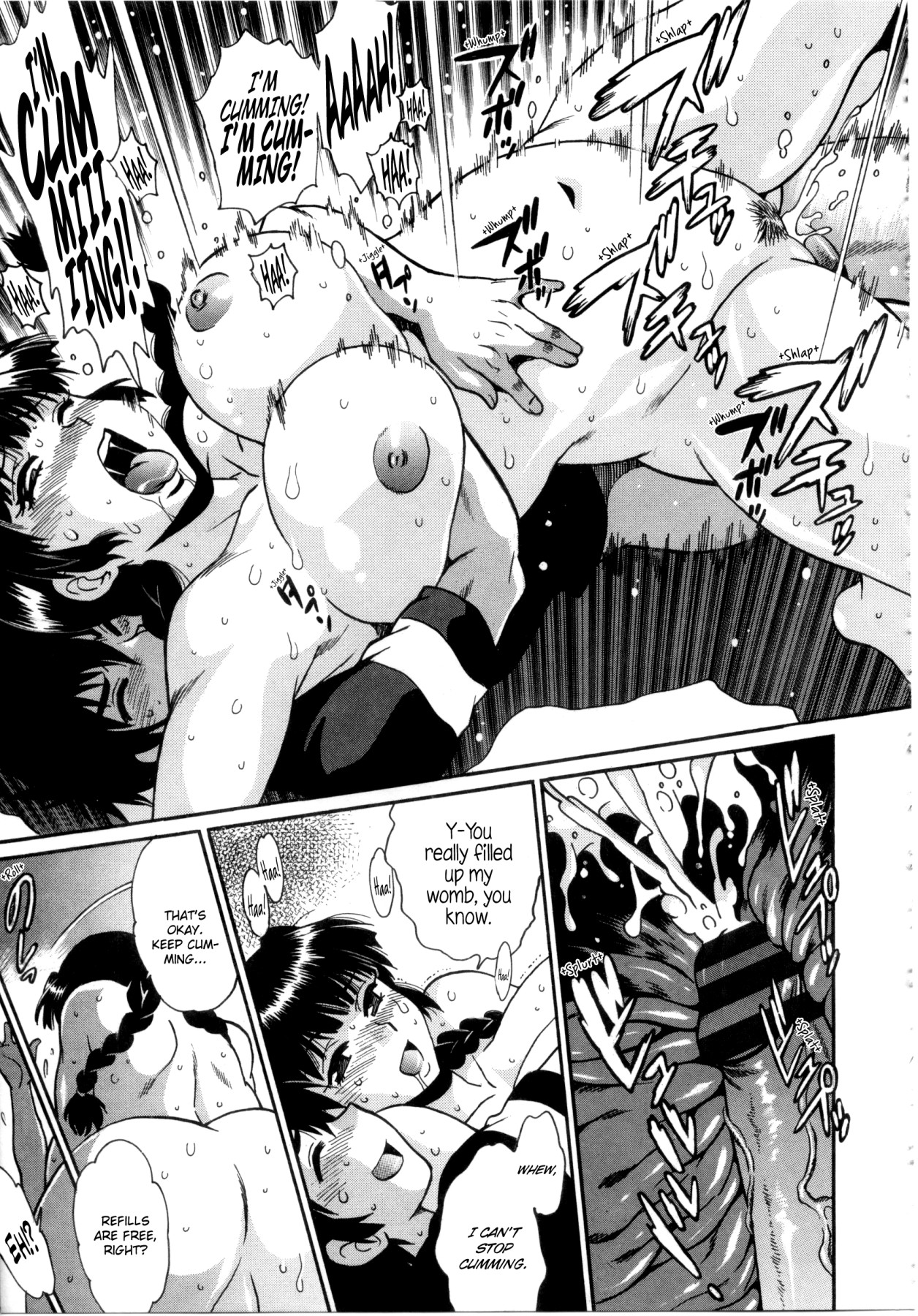 Hentai Manga Comic-That Thick, Hard Heat-Read-146